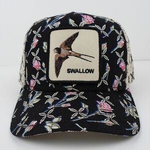 Goorin Bros Swallow Rose Trucker Hat. DBLGLP Friday Drop. New in Box